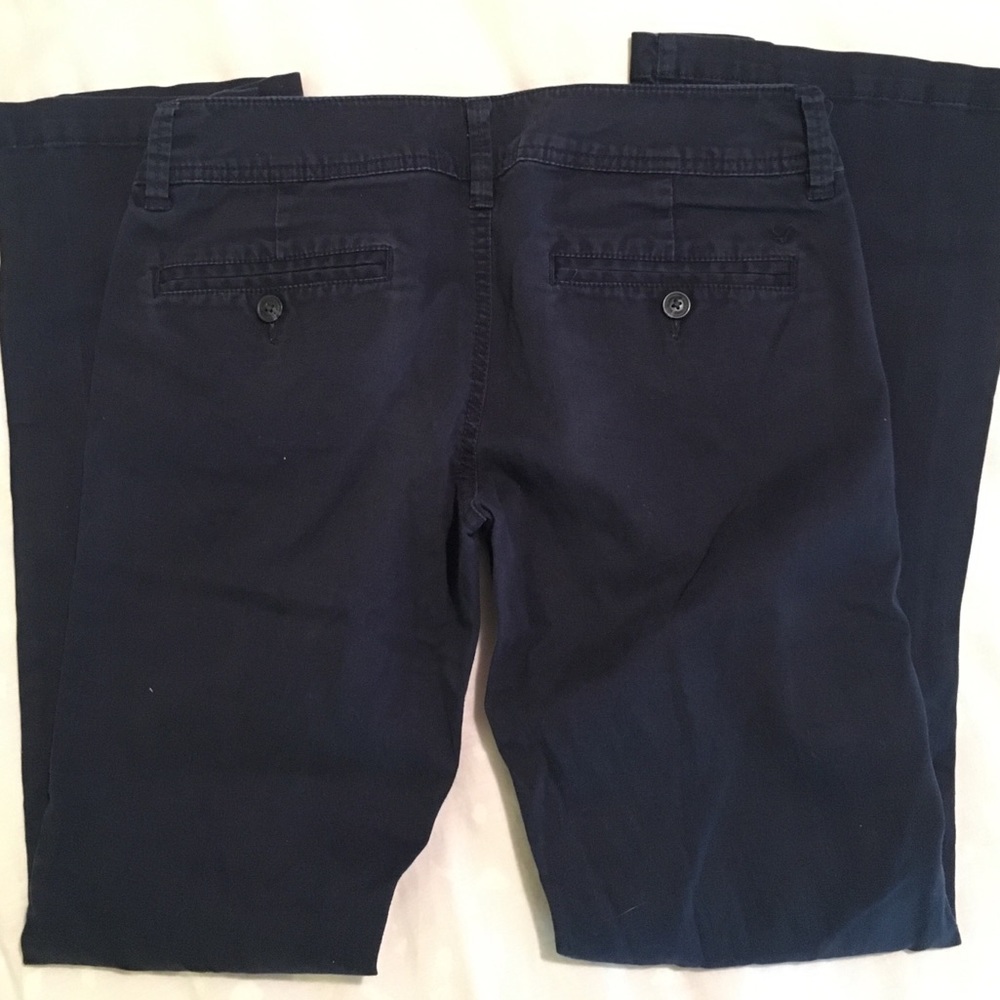 American Eagle Navy Khaki Pants